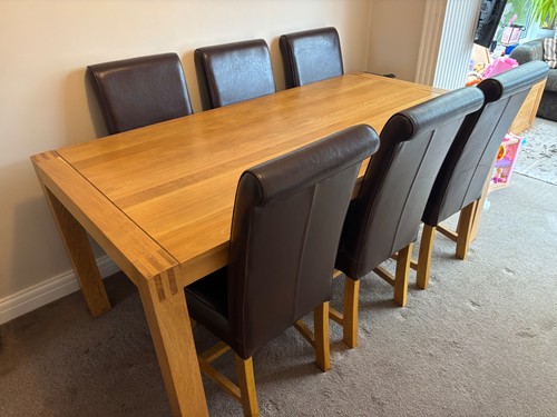 Oak furniture land dining - oak,