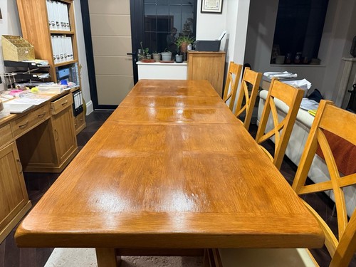 Solid oak wooden - solid,